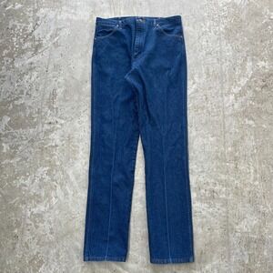 Vintage Wrangler Jeans Men 36x35 Pants Cowboy Western 13MWZ Denim Tag 38x36 B811